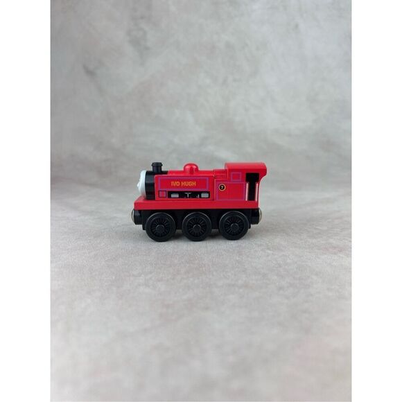 Vintage Thomas the Train Ivo Hugh Wooden Railway Tank Engine Friends #7 - Picture 1 of 8